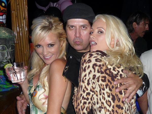 Bridget Marquardt, Chuck Williams and Holly Madison on the show 
