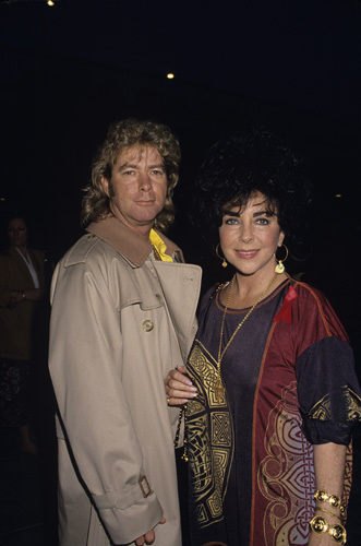 Elizabeth Taylor and Larry Fortensky circa 1994