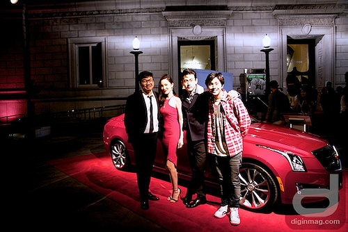 Teo yoo, Justin Chon, Jessika Va, Benson Lee at Red Carpet Gala of CAAM Fest 2015