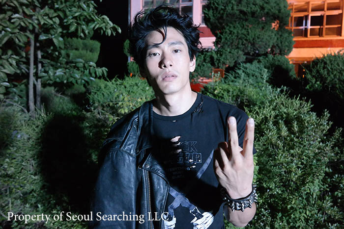 Teo Yoo on set of Seoul Searching