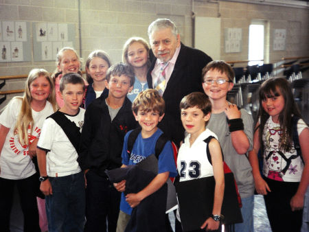 July 19, 2004 - During a run-through of Disney's and Cameron Mackintosh's Mary Poppins, the Stage Musical at Sadlers Wells in London, prior to the out-of-town opening in Bristol, England. Featured are the original five sets of children playing 