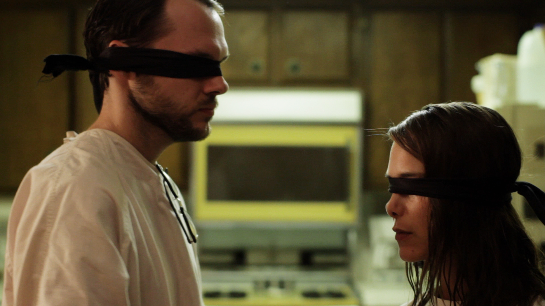 Still of Nicole Vicius and Christopher Denham in Sound of My Voice (2011)