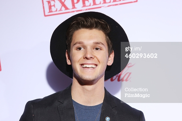 Tyler Case attending the Expelled Movie premiere on 12/10/2014.
