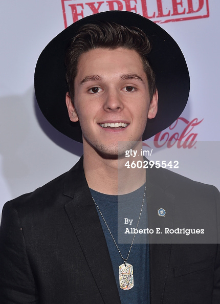 Actor Tyler Case attending the Los Angeles premiere of 'Expelled' presented by AwesomenessTV and Coca-Cola.