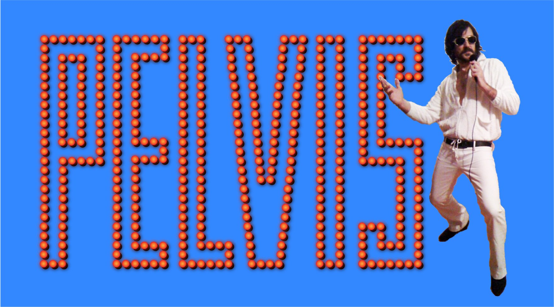 as Pelvis from Elvis Presley tribute band