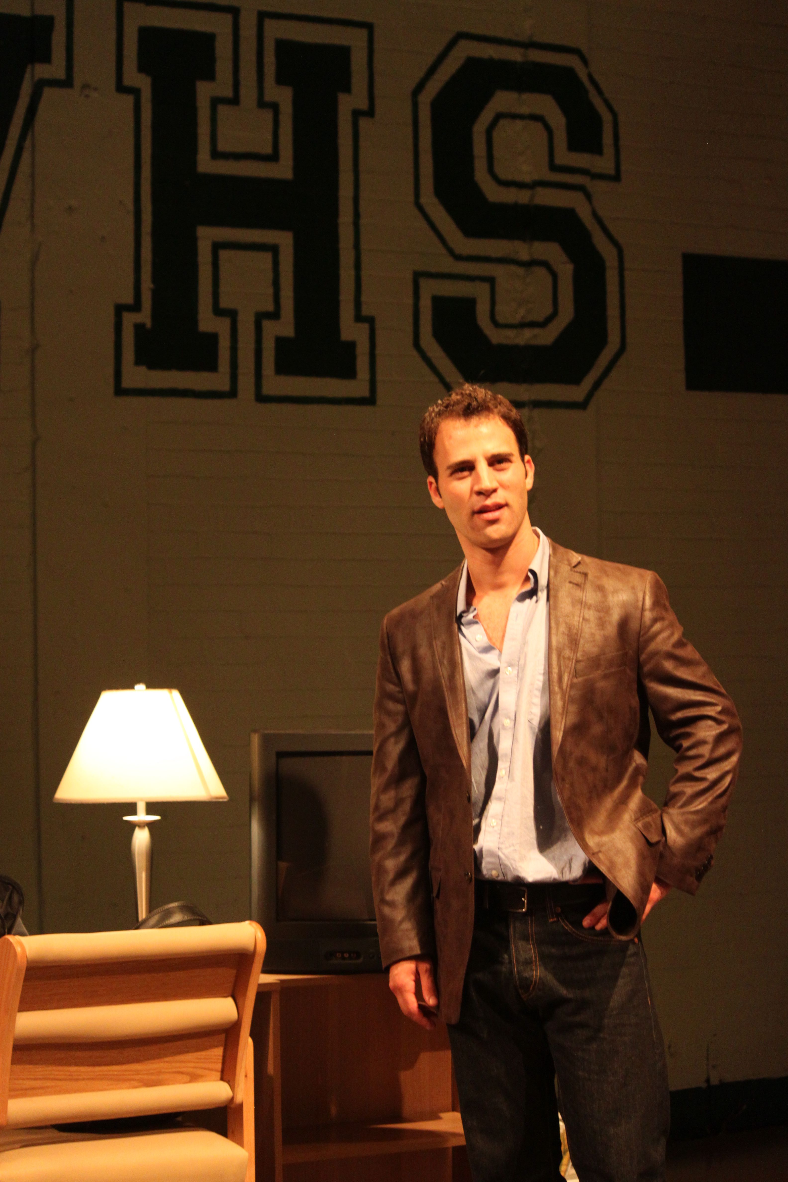 Neil Holland in the role of Jon in Stephen Belber's 