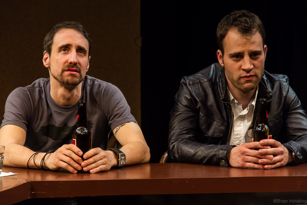 Neil Holland (R) in the role of Ray and Don DiPaolo (L) in role of Ed in Julian Sheppard's 