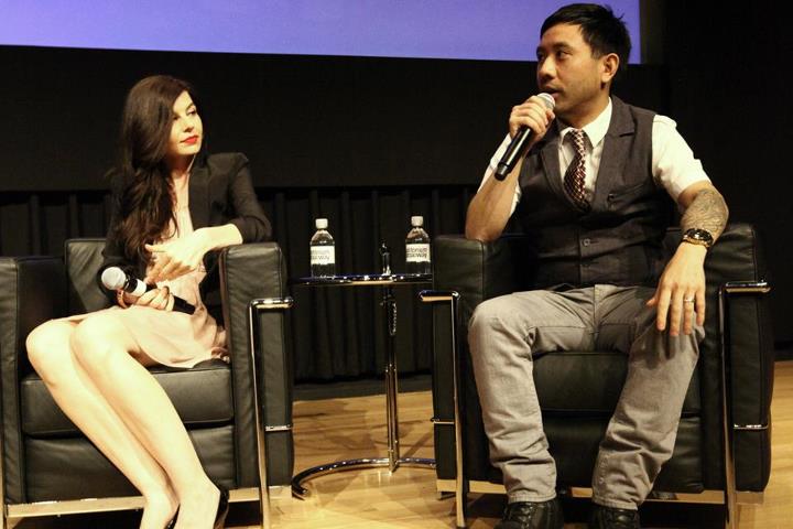 Screening at NYIT Auditorium New York NY Q & A with Nancy Mitchell and Rik Cordero