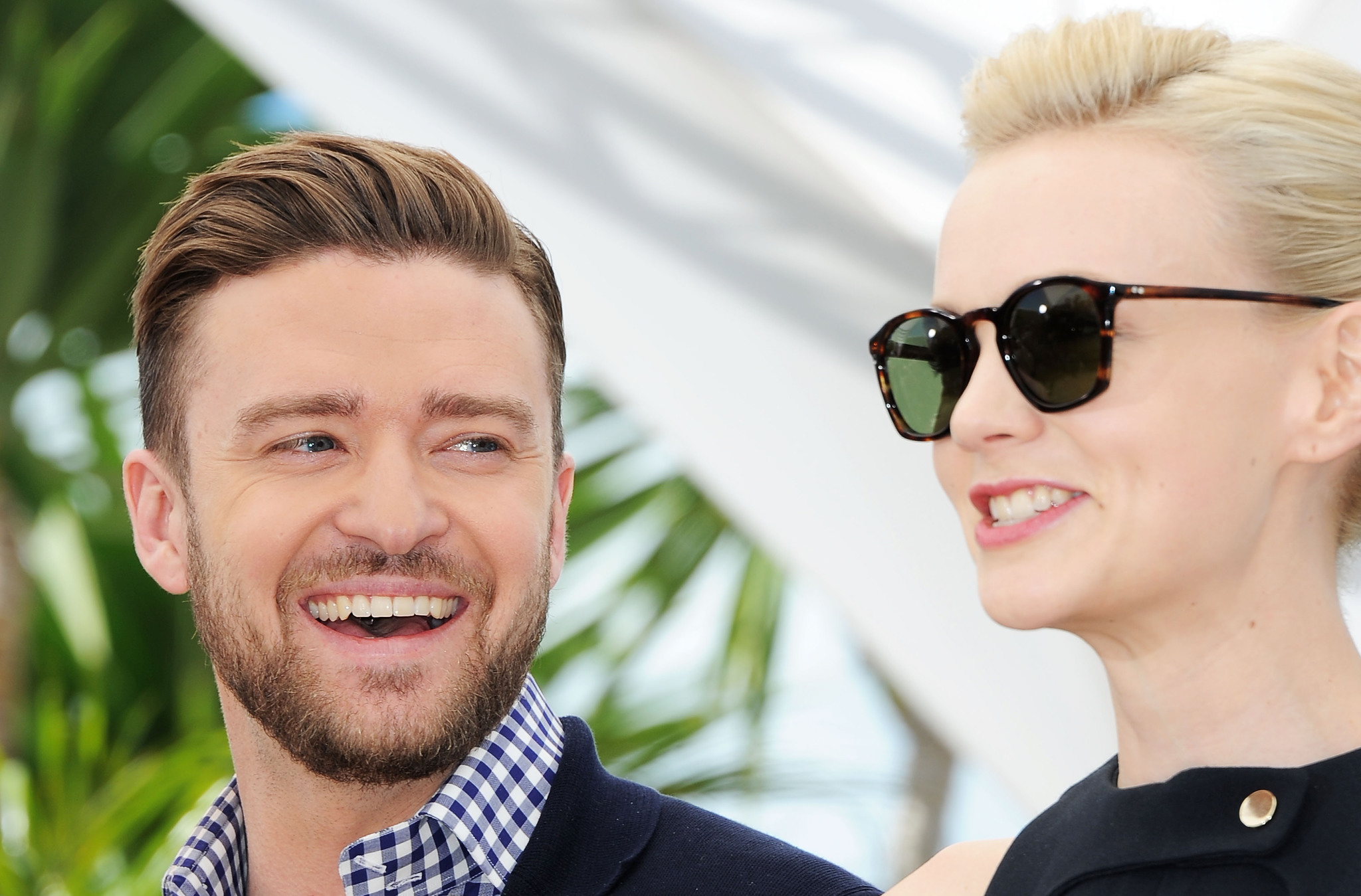 Justin Timberlake and Carey Mulligan at event of Groja Liuvinas Deivisas (2013)