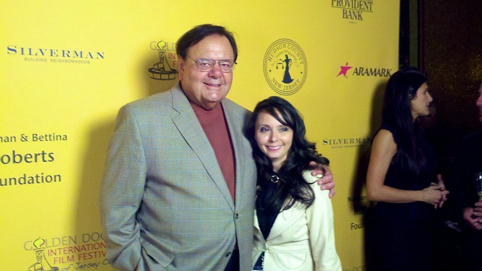 Maria Rusolo and Paul Sorvino at a screening of POLLINATION at the Golden Door International Film Festival.