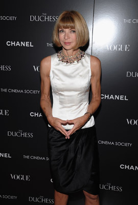 Anna Wintour at event of The Duchess (2008)