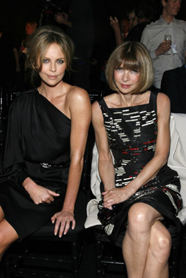 Charlize Theron and Anna Wintour