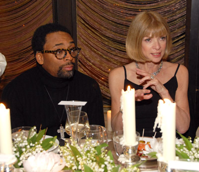 Spike Lee and Anna Wintour
