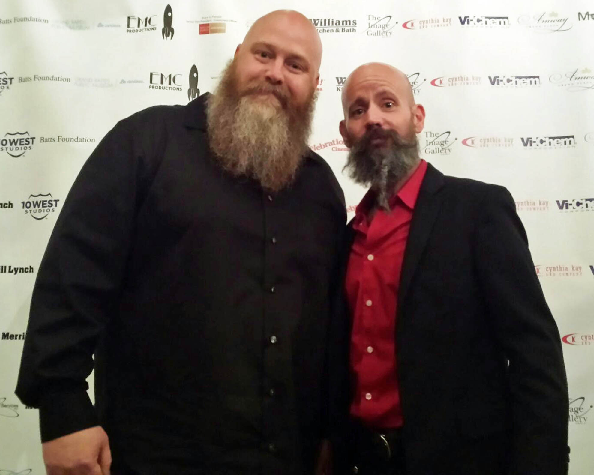 Frank Drank and Jack Nathan Harding - Red Carpet - PIRATE'S CODE premiere.