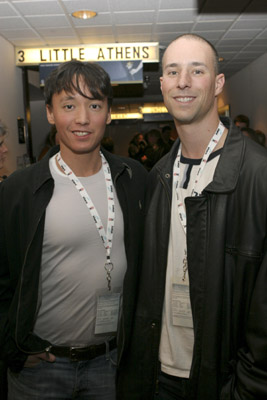 Tom Zuber and Josh Lawler at event of Little Athens (2005)