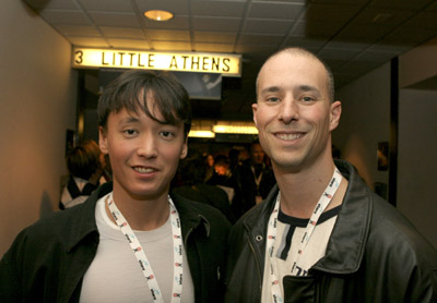 Tom Zuber and Josh Lawler at event of Little Athens (2005)