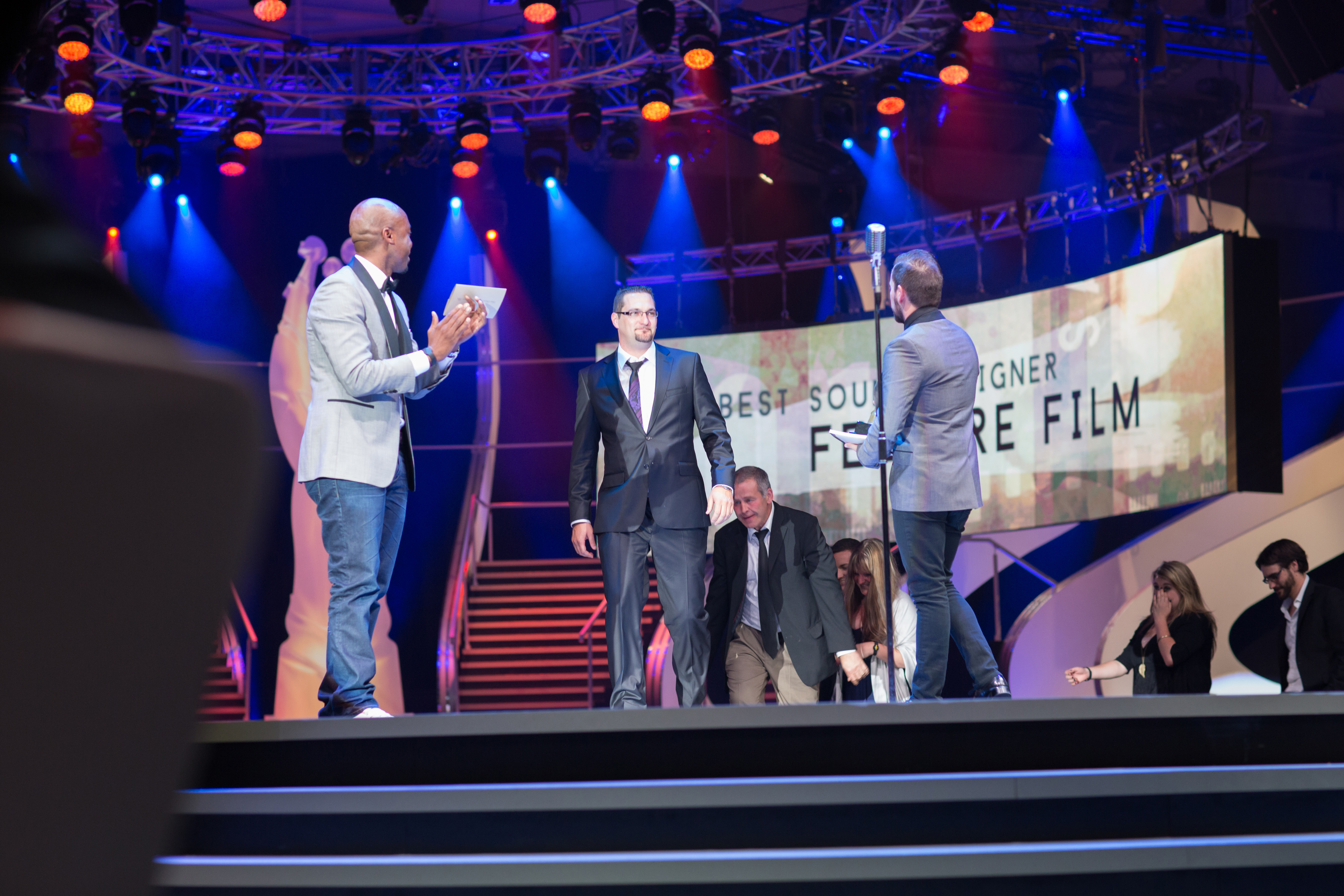 Jim Petrak at the South African Film and Television Awards 2014