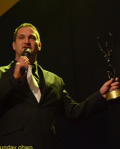 Jim Petrak at the 2012 AMAA awards ceremony