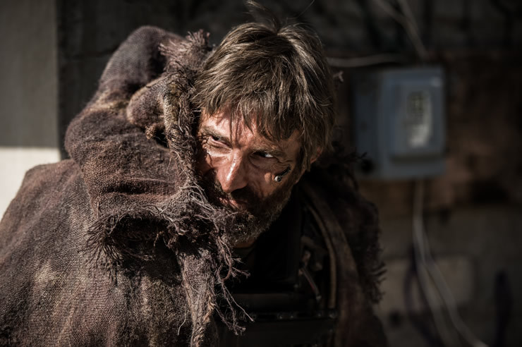 Still of Sharlto Copley in Eliziejus (2013)