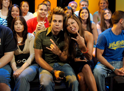 Vanessa Lachey and Ryan Cabrera at event of Total Request Live (1999)
