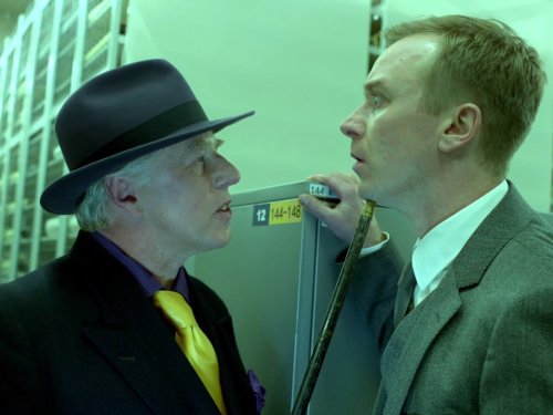 Still of Philip Davis and Steven Robertson in Being Human (2008)