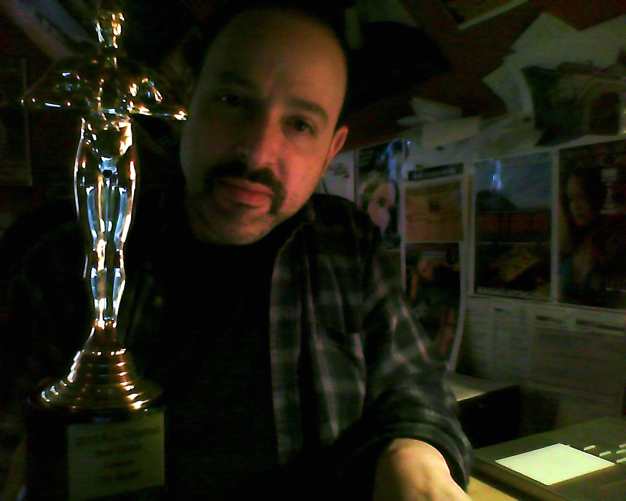 Me and my BEST FEATURE award for 