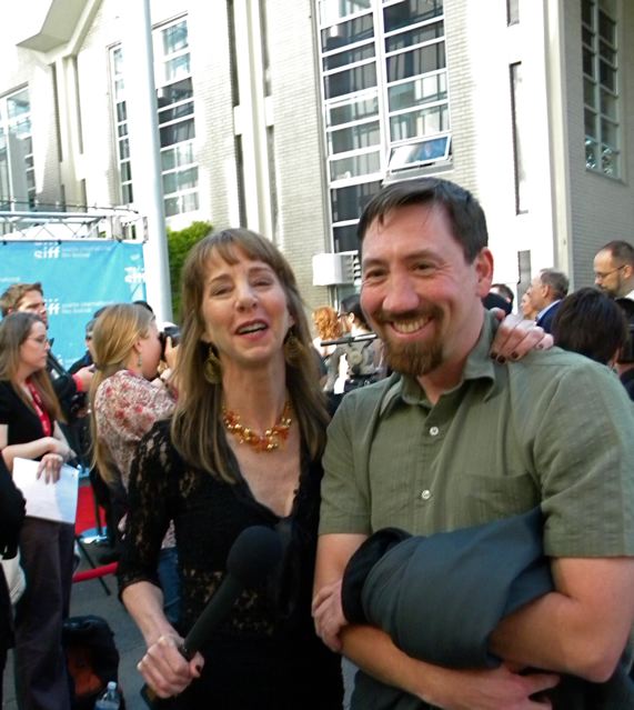 Matt Wilkins with Nancy Guppy at SIFF