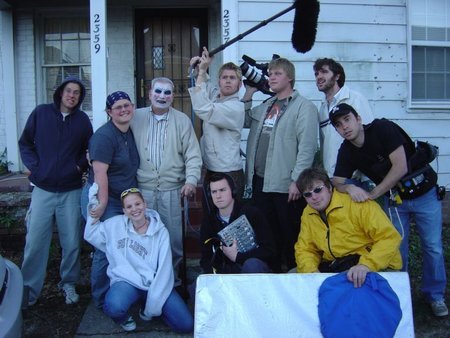 Crew Photo - L to R (back row) Keith Hueffmeier, Jessica Powers, John D. Arnold, Steve Kozel, Nick Gartner, William Jennings, and Dave Jacobsen (front row) Kristin Durham, Eric Enger, and Dan Gartner