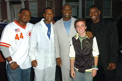 Michael Clarke Duncan, Frankie Muniz, Darius McCrary, Eric Davis and Michael Irvin