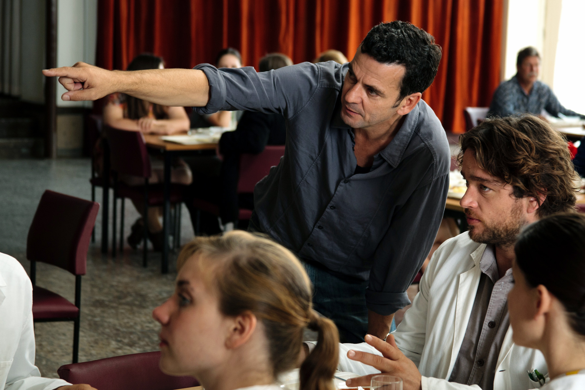 Still of Christian Petzold and Ronald Zehrfeld in Barbara (2012)