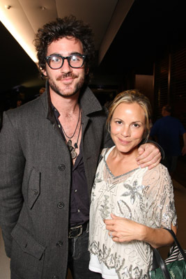 Maria Bello and Bryn Mooser at event of W. (2008)