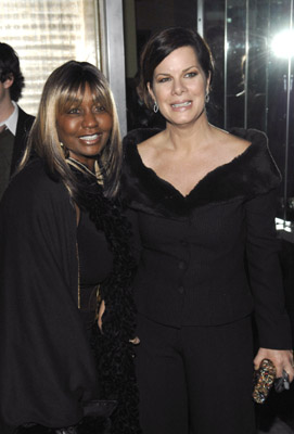 Marcia Gay Harden and Janice Combs at event of Dreamgirls (2006)