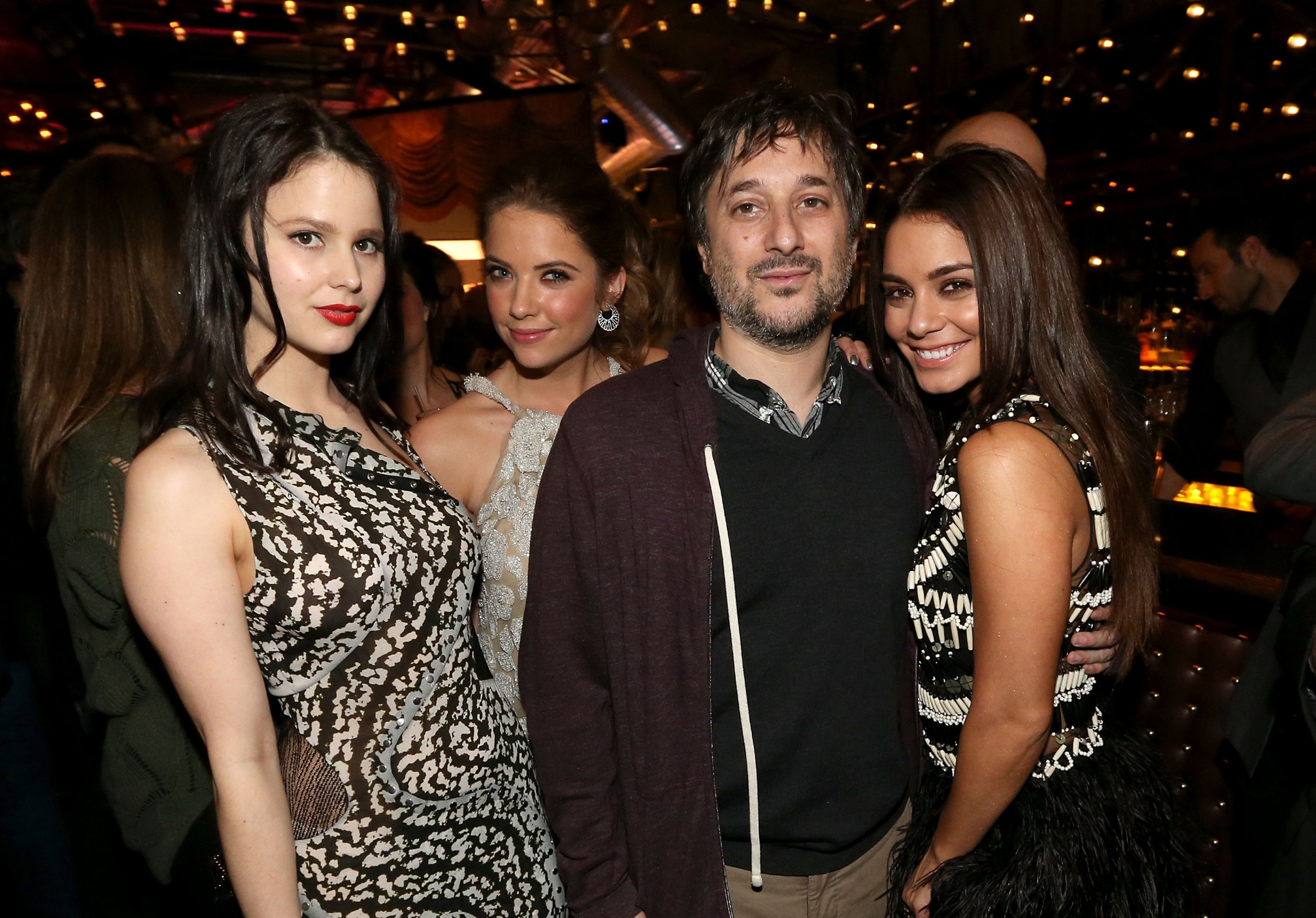 Harmony Korine, Vanessa Hudgens, Ashley Benson and Rachel Korine at event of Laukines atostogos (2012)