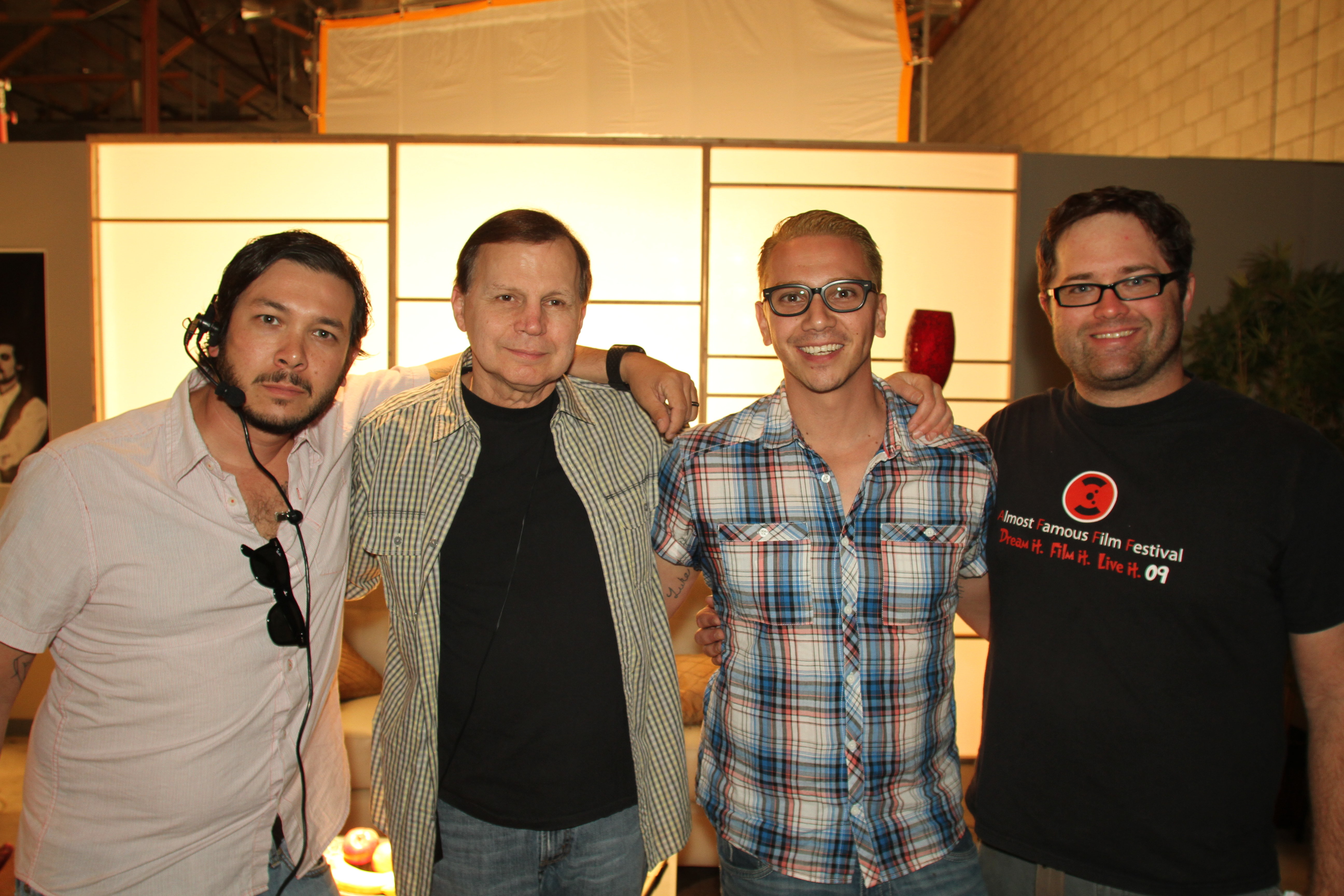 DIRTY LITTLE TRICK Producers Brian Ronalds, Michael Z. Gordon and Dean Ronalds with Director Brian Skiba