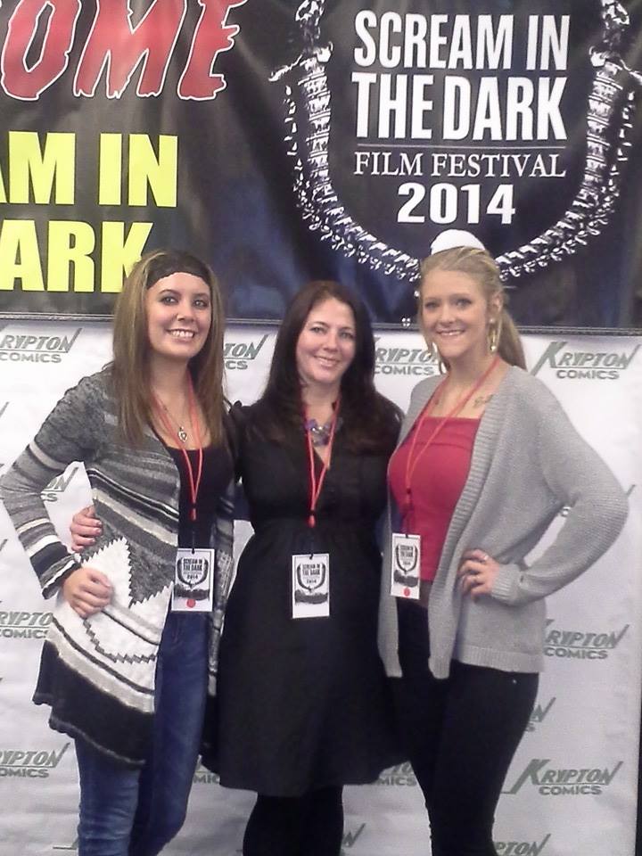 Scream In The Dark Film Festival- Lillianna Chavez, Susan Engel and Danielle Leuschen.