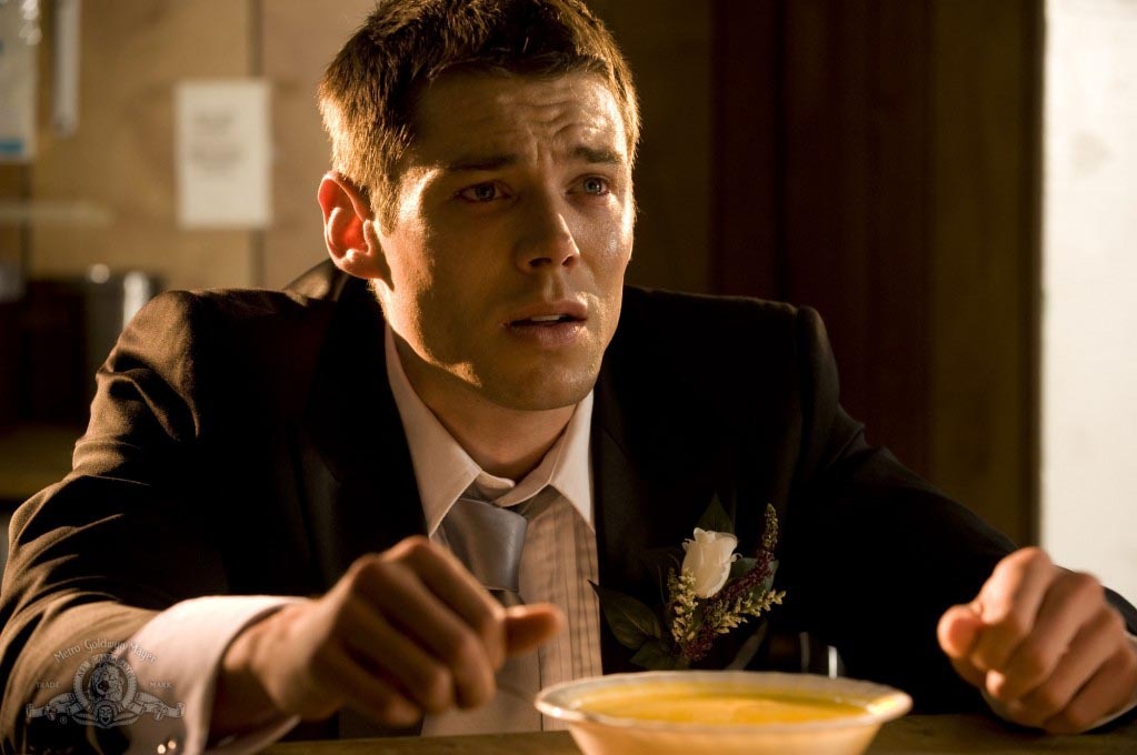 Still of Brian J. Smith in SGU Stargate Universe (2009)