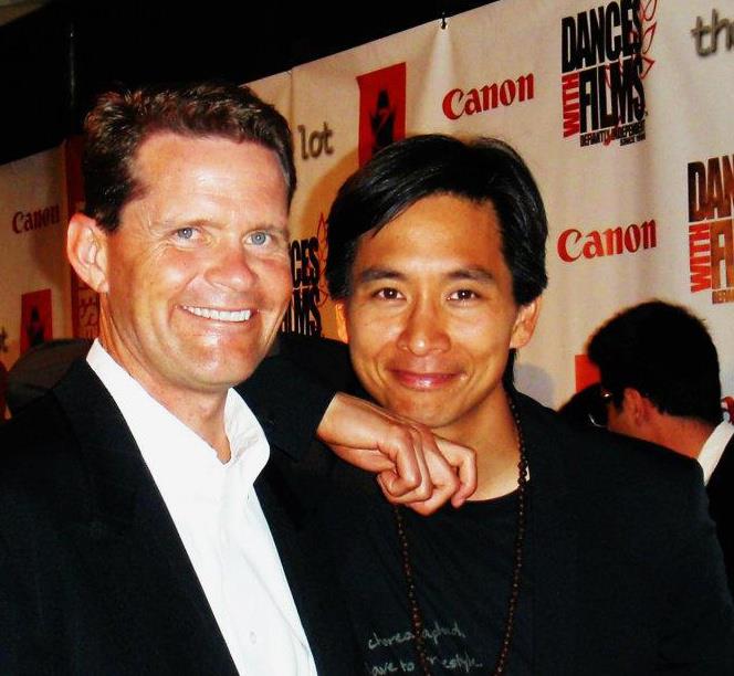 James Harris (writer/producer) and Roy Vongtama (director) at World Premiere Red Carpet Event 2012 Dances with Films Festival