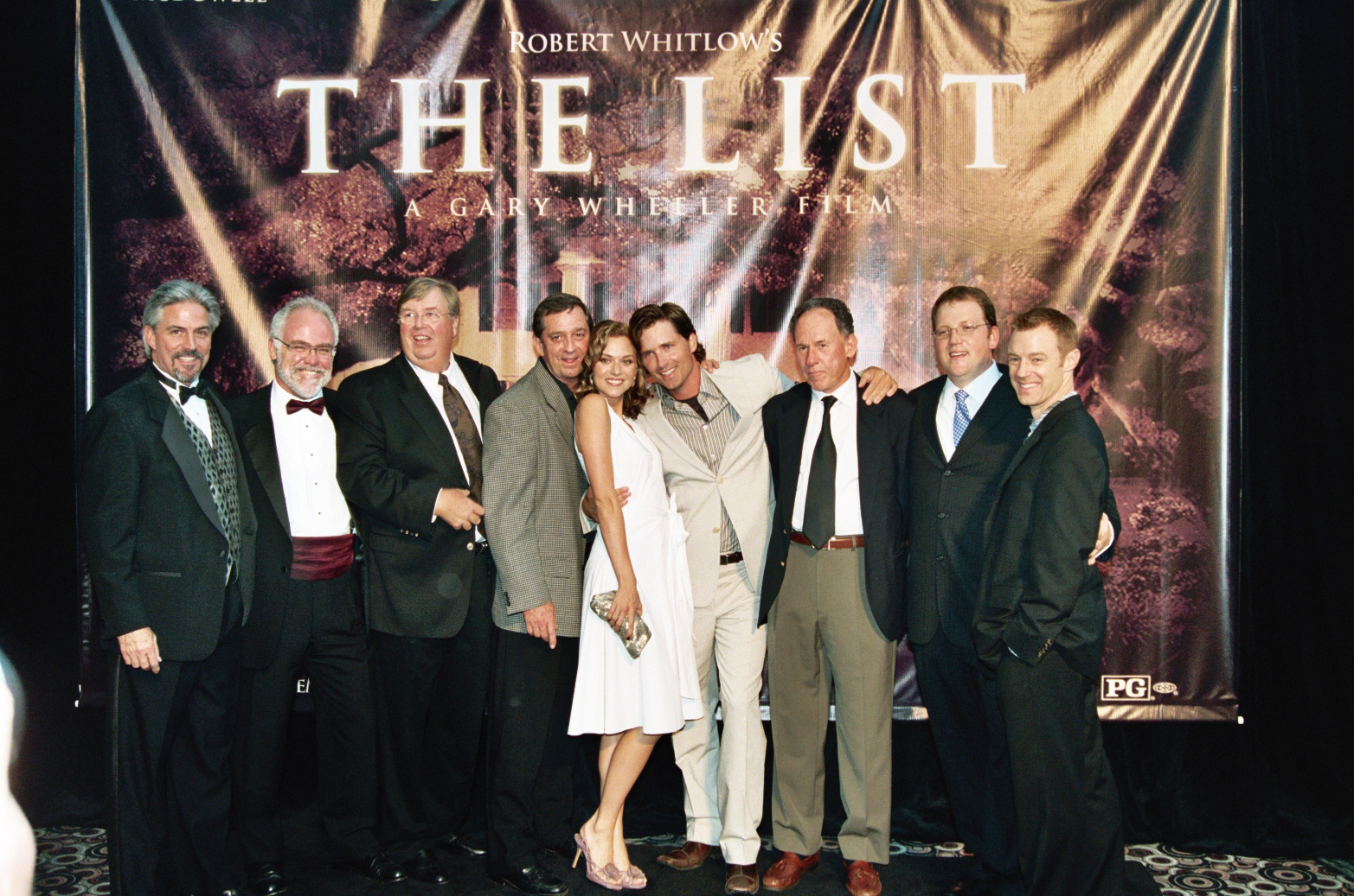 Premiere of THE LIST. Also Pictured: Mark Fincannon, Hilary Burton, Steve Ayers, Gary Wheeler