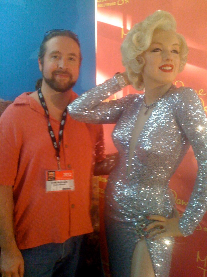 At AFM with Marilyn