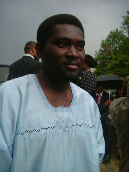 At the African film festival [2005]