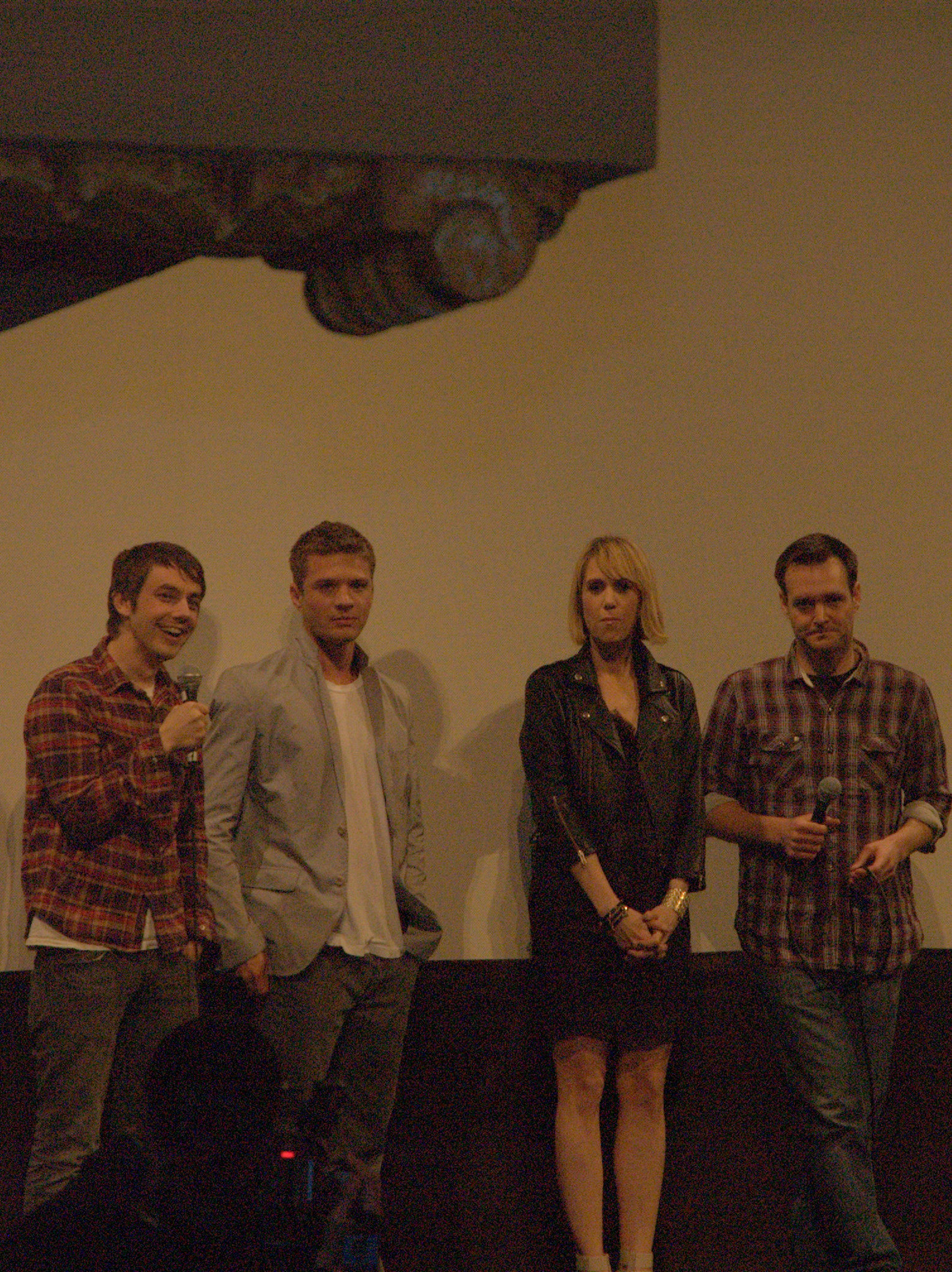 Ryan Phillippe, Will Forte, Kristen Wiig and Jorma Taccone at event of MacGruber (2010)