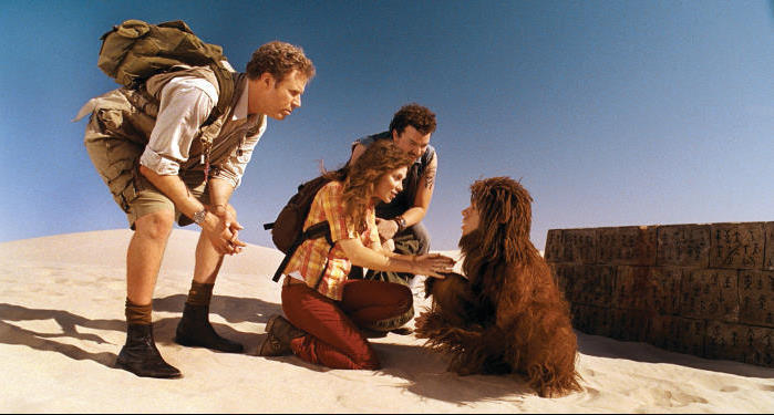 Still of Will Ferrell, Anna Friel, Danny McBride and Jorma Taccone in Land of the Lost (2009)