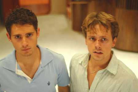 Julian Morris and Robert Boulter in Donkey Punch