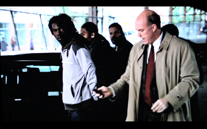 Still of Ejyp Johnson and Michael Gaston in Unforgettable.