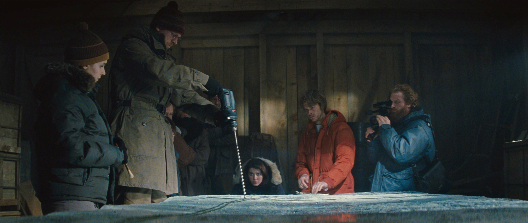 Still of Carsten Bjørnlund, Eric Christian Olsen, Ulrich Thomsen, Mary Elizabeth Winstead and Kristofer Hivju in Padaras (2011)