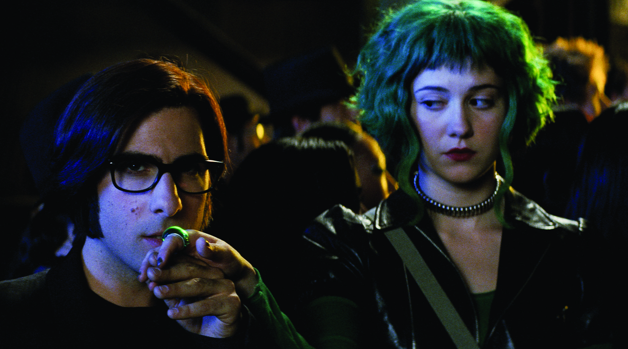 Still of Jason Schwartzman and Mary Elizabeth Winstead in Skotas Pilgrimas pries pasauli (2010)