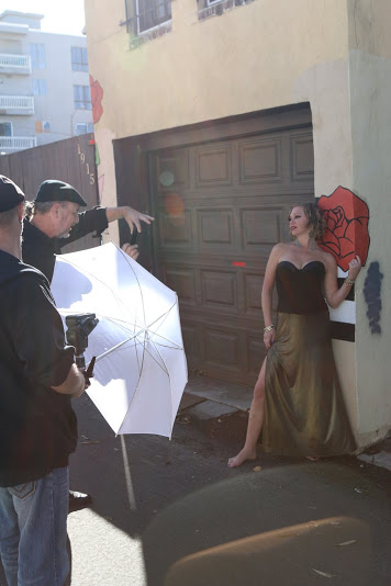 Rachel Sorsa Band album shoot behind the scenes