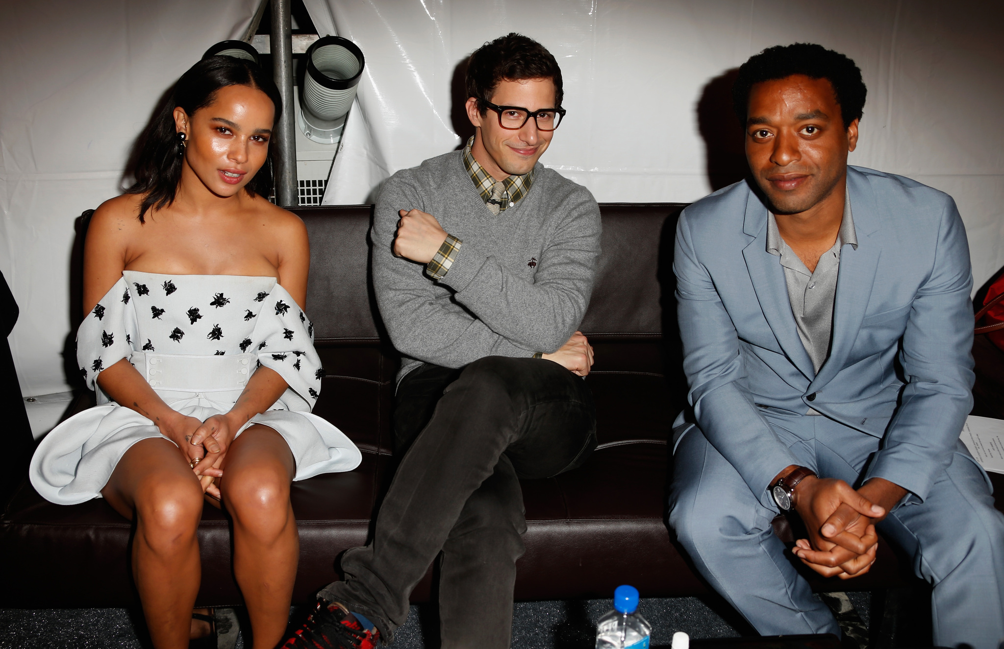 Chiwetel Ejiofor, Zoe Saldana and Andy Samberg