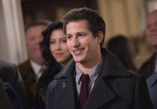 Still of Andy Samberg in Brooklyn Nine-Nine (2013)