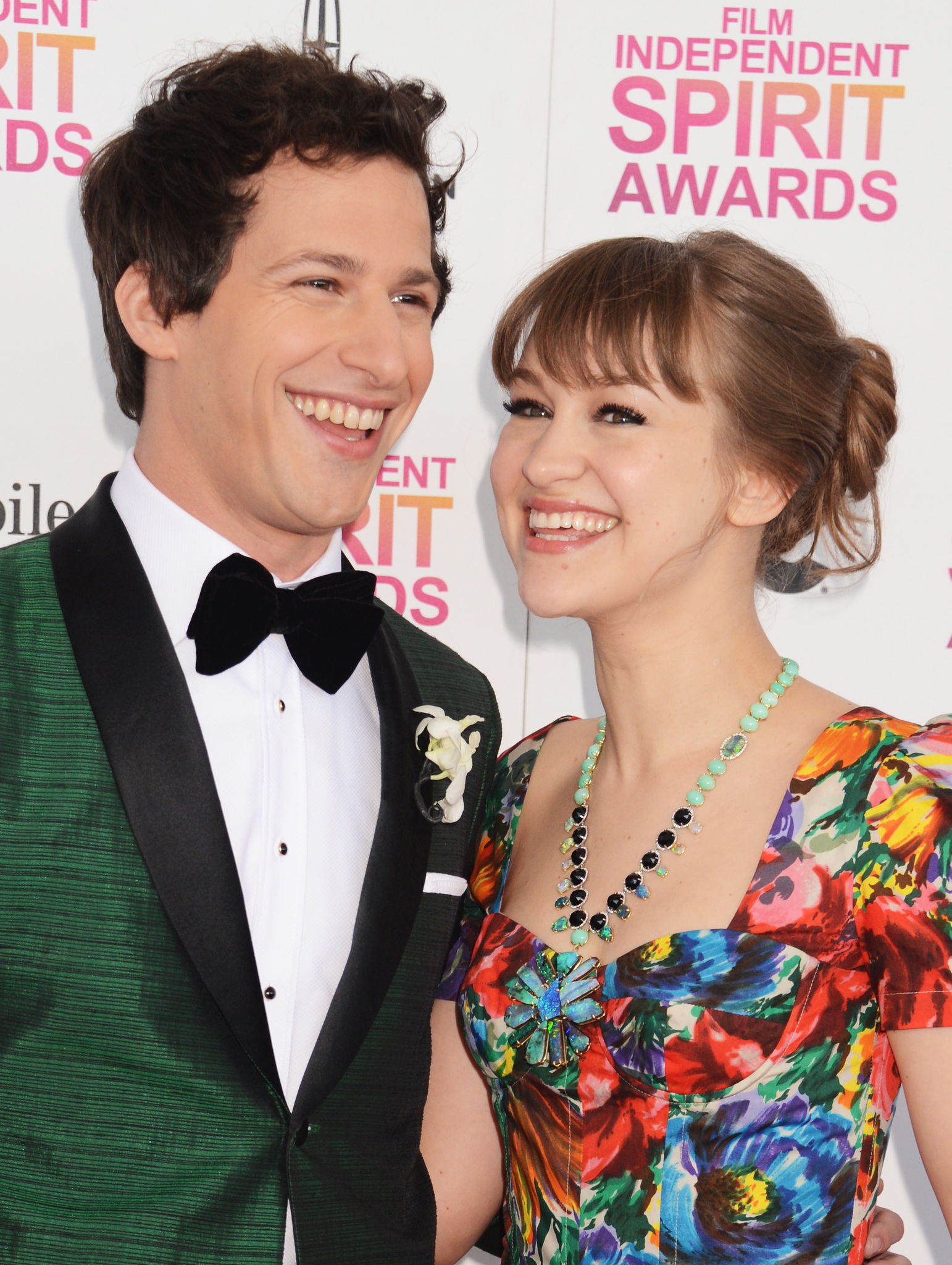 Andy Samberg and Joanna Newsom